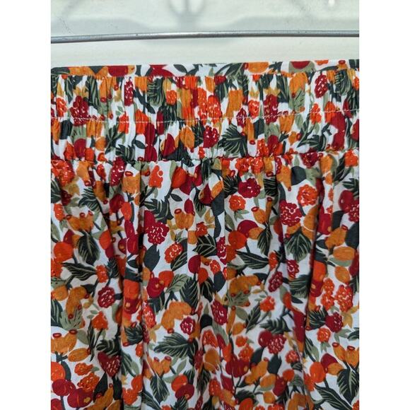 MVN The Label Women's Floral Elastic Tiered Pull On Skirt Size US 6 - Picture 7 of 9